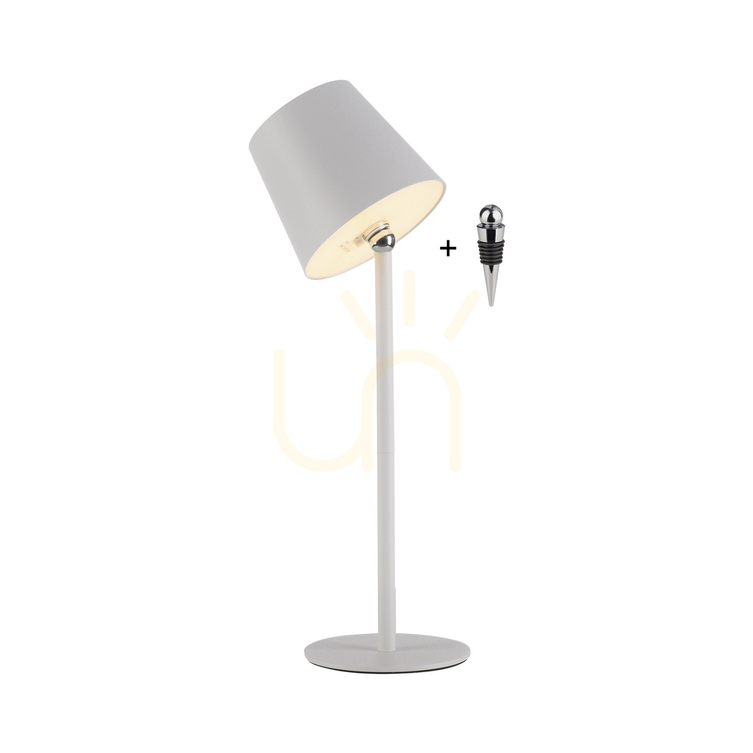Prüfen BOTERIA 19251-16 Weiße Tischlampe mit 1 LED BOTERIA 19251-16 Weiße Tischlampe mit 1 LED