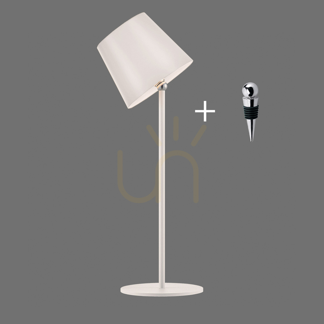 Prüfen BOTERIA 19251-16 Weiße Tischlampe mit 1 LED BOTERIA 19251-16 Weiße Tischlampe mit 1 LED