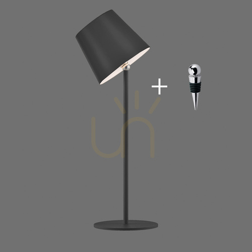 Prüfen BOTERIA 19251-18 Tischlampe, schwarz, 1xLED