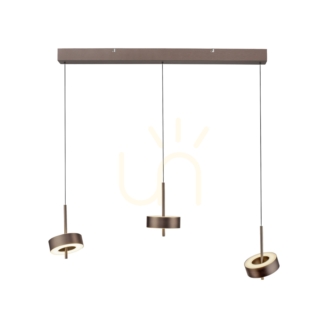 Vorschau Q-ROTATE 2248-34 Braune 3xLED-Pendelleuchte Q-ROTATE 2248-34 Braune 3xLED-Pendelleuchte