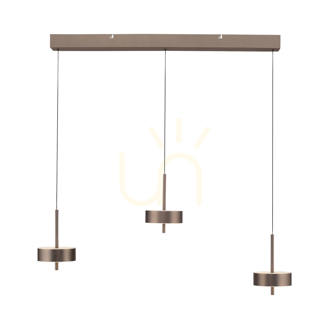 Anzeige Q-ROTATE 2248-34 Braune 3xLED-Pendelleuchte Q-ROTATE 2248-34 Braune 3xLED-Pendelleuchte