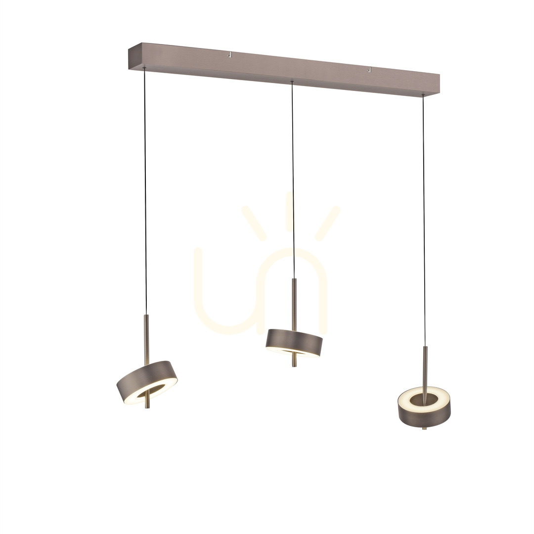 Vorschau Q-ROTATE 2248-34 Braune 3xLED-Pendelleuchte Q-ROTATE 2248-34 Braune 3xLED-Pendelleuchte