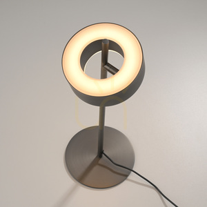 Q-ROTATE 4324-34 Tischlampe, braun, 1xLED small 16