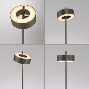 Q-ROTATE 4324-34 Tischlampe, braun, 1xLED small 17