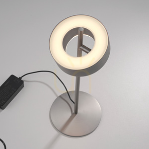 Q-ROTATE 4324-95 Tischlampe, Silber, 1xLED small 16