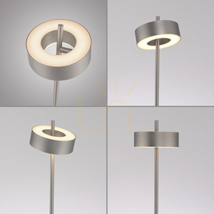 Q-ROTATE 4324-95 Tischlampe, Silber, 1xLED small 17