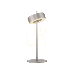 Q-ROTATE 4324-95 Tischlampe, Silber, 1xLED small 7