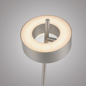 Q-ROTATE 4324-95 Tischlampe, Silber, 1xLED small 9