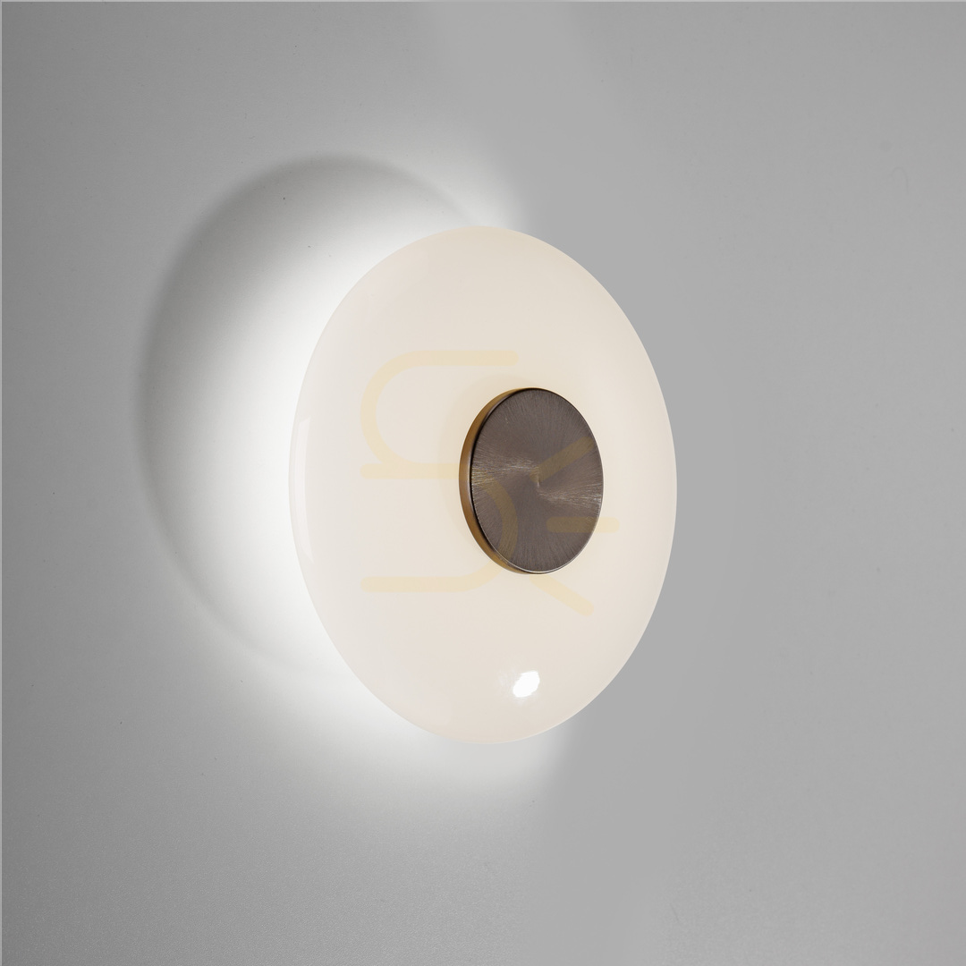 Aussicht PURE VITRUM 6082-34 Braune Wandleuchte, 1xLED PURE VITRUM 6082-34 Braune Wandleuchte, 1xLED