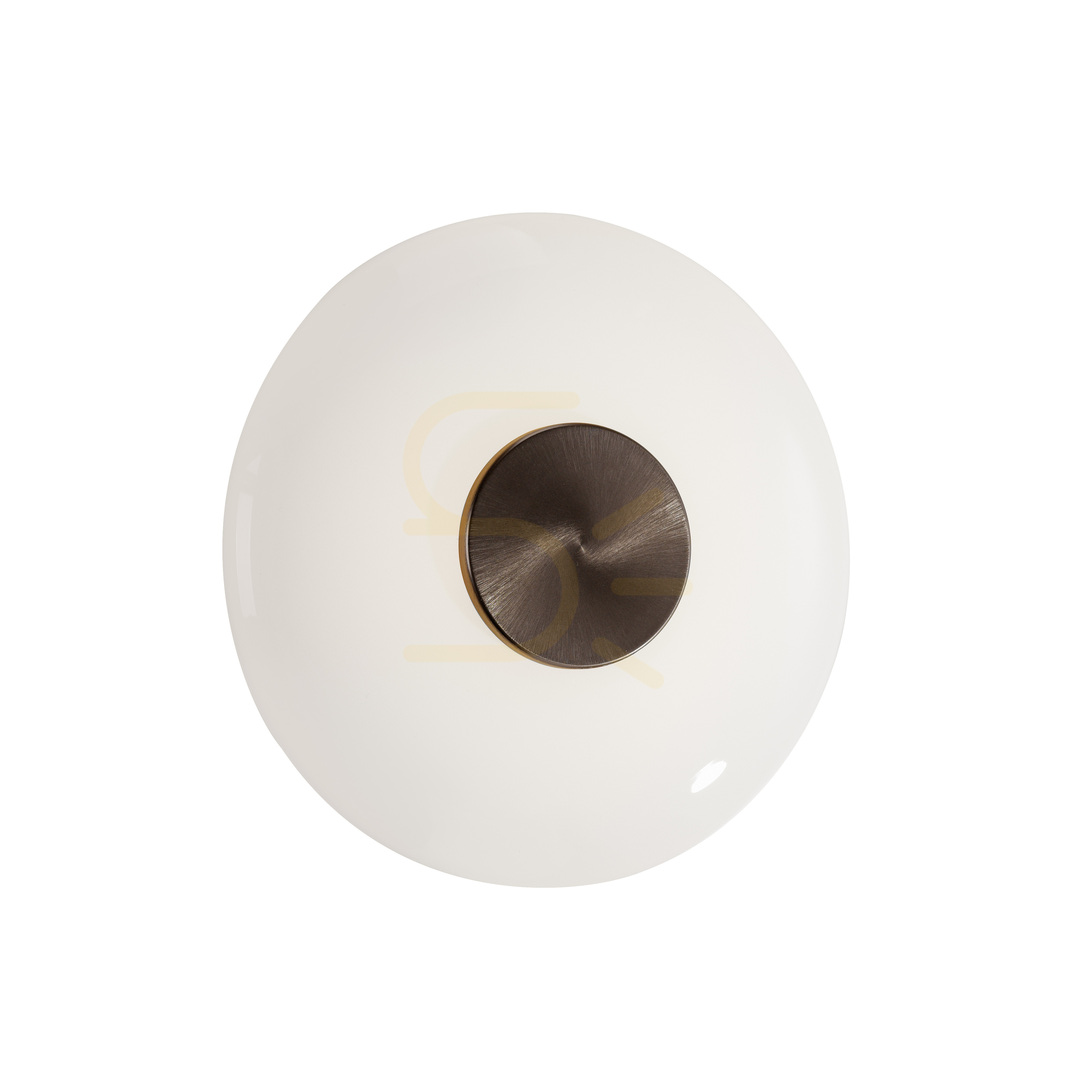 Aussicht PURE VITRUM 6082-34 Braune Wandleuchte, 1xLED PURE VITRUM 6082-34 Braune Wandleuchte, 1xLED
