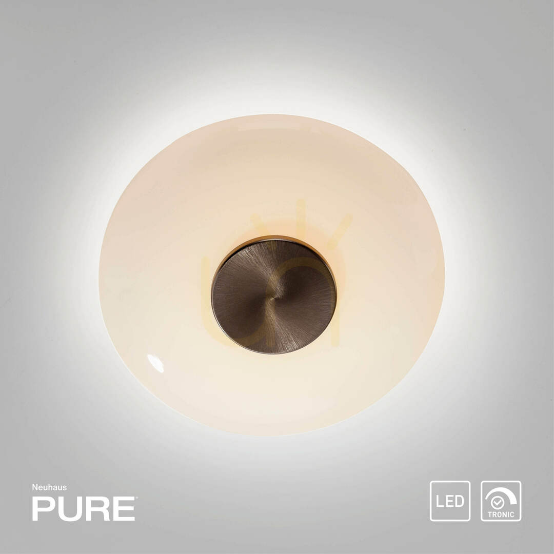 Vorschau PURE VITRUM 6082-34 Braune Wandleuchte, 1xLED PURE VITRUM 6082-34 Braune Wandleuchte, 1xLED