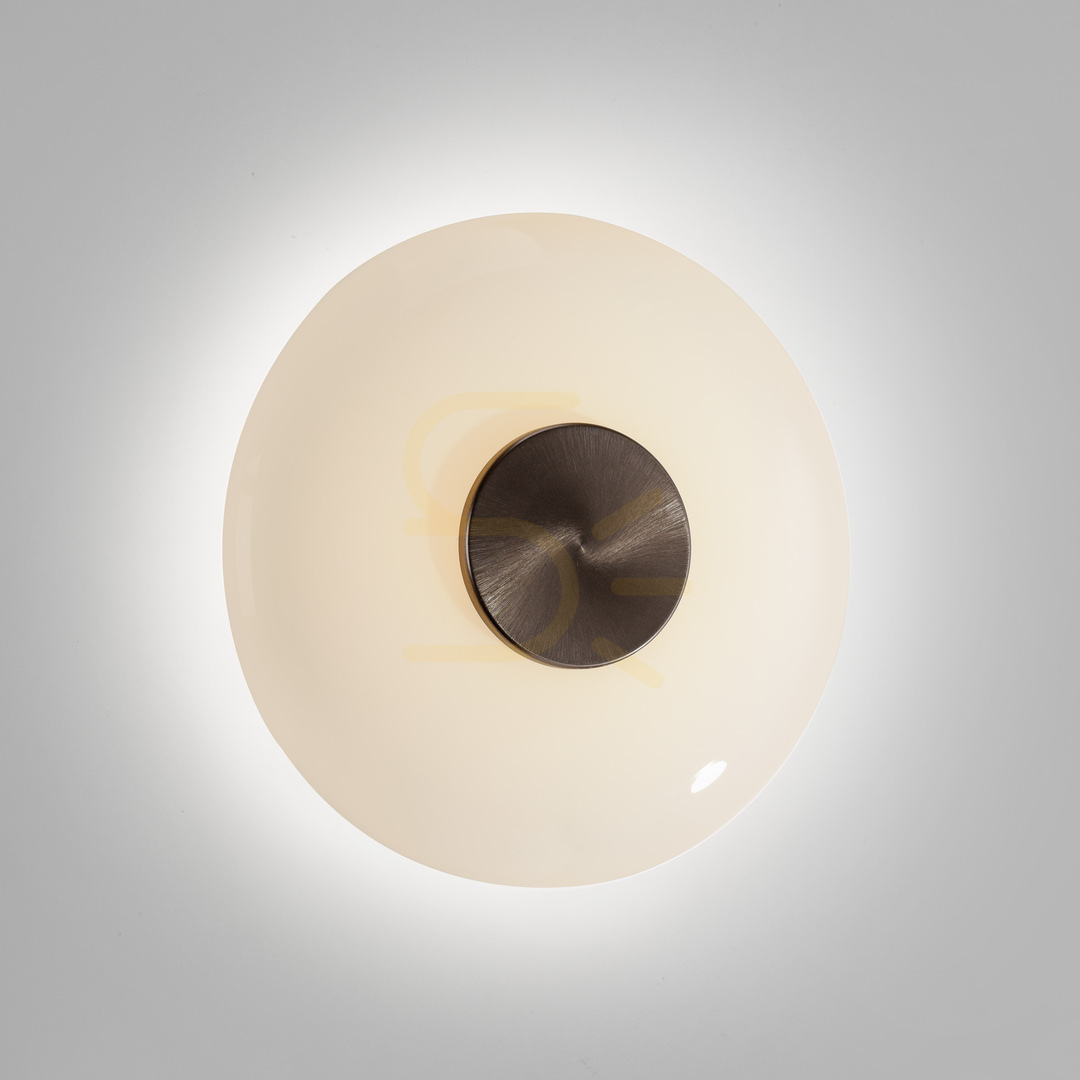 Prüfen PURE VITRUM 6082-34 Braune Wandleuchte, 1xLED PURE VITRUM 6082-34 Braune Wandleuchte, 1xLED