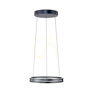 PURE E-LOOP 2550-15 Grau 2xLED-Pendelleuchte small 25