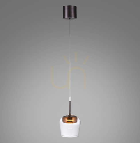 Prüfen Q-KON 2741-20 Pendelleuchte aus Kupfer, 1xLED