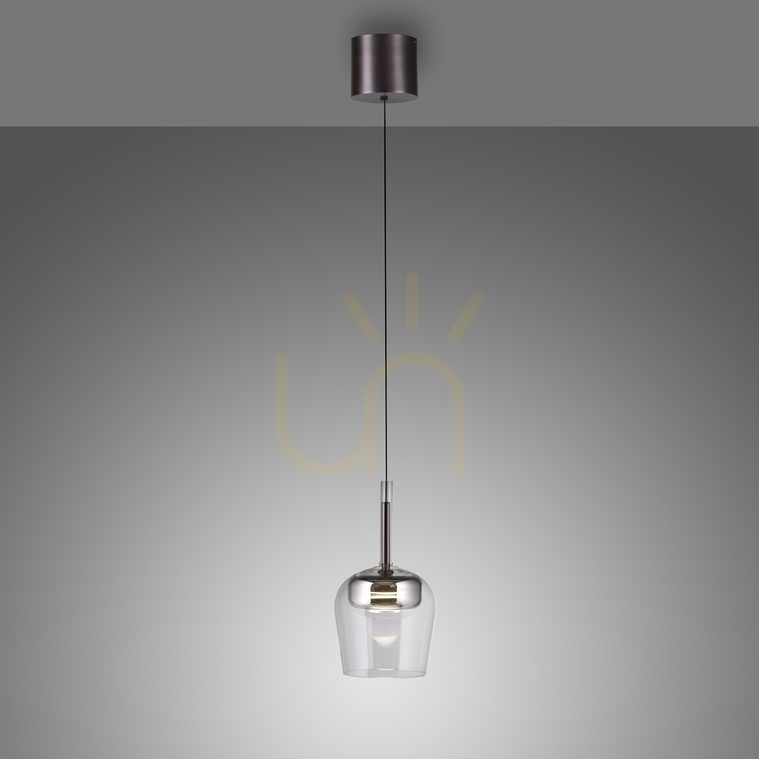 Aussicht Q-KON 2741-21 Silber 1xLED-Pendelleuchte Q-KON 2741-21 Silber 1xLED-Pendelleuchte