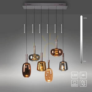 IRIDES 2681-70 Mehrfarbige 6xLED-Pendelleuchte small 11