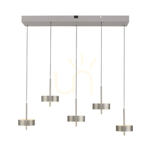 Q-ROTATE 2249-95 Silber 5xLED-Pendelleuchte small 10