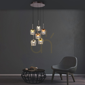 Q-KON 2744-70 Mehrfarbige 6xLED-Pendelleuchte small 2