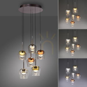 Q-KON 2744-70 Mehrfarbige 6xLED-Pendelleuchte small 5