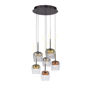 Q-KON 2744-70 Mehrfarbige 6xLED-Pendelleuchte small 7