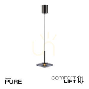 PURE VITRUM 2053-15 Grau 2xLED-Pendelleuchte 1 PURE VITRUM 2053-15 Grau 2xLED-Pendelleuchte small 1