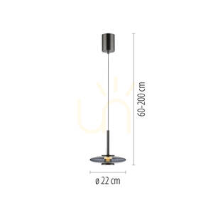 PURE VITRUM 2053-15 Grau 2xLED-Pendelleuchte 8 PURE VITRUM 2053-15 Grau 2xLED-Pendelleuchte small 8