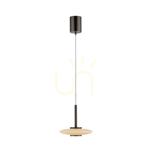 PURE VITRUM 2053-34 Braun 2xLED-Pendelleuchte small 15