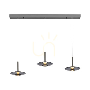 PURE VITRUM 2083-15 Grau 6xLED-Pendelleuchte small 10
