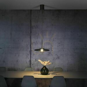 Paul Neuhaus PURE E-Vitrum 2084-15 Grau 2xLED-Pendelleuchte, elektrisch höhenverstellbar small 26