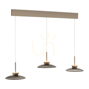 PURE MOON 2193-97 Braune 6xLED-Pendelleuchte small 11