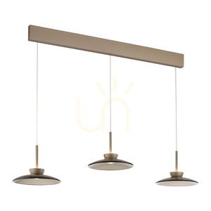 PURE MOON 2193-97 Braune 6xLED-Pendelleuchte small 17