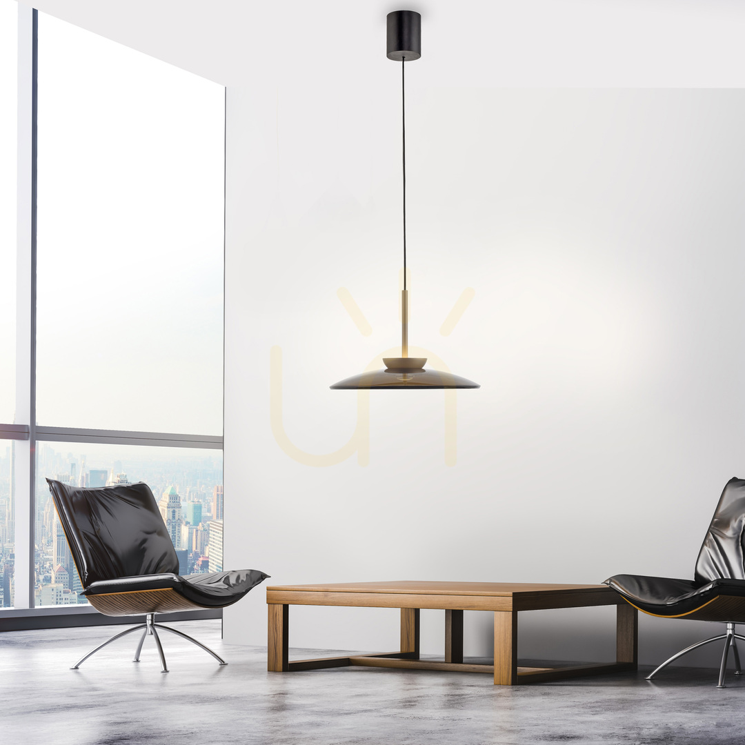 Vorschau PURE E-MOON 2195-97 Braun 2xLED-Pendelleuchte PURE E-MOON 2195-97 Braun 2xLED-Pendelleuchte