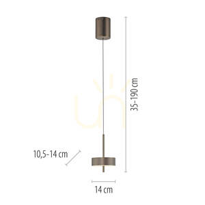 Q-ROTATE 2247-34 Braun 1xLED-Pendelleuchte 8 Q-ROTATE 2247-34 Braun 1xLED-Pendelleuchte small 8