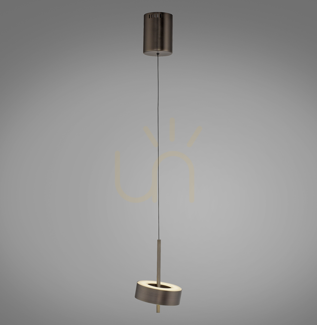 Prüfen Q-ROTATE 2247-34 Braun 1xLED-Pendelleuchte Q-ROTATE 2247-34 Braun 1xLED-Pendelleuchte