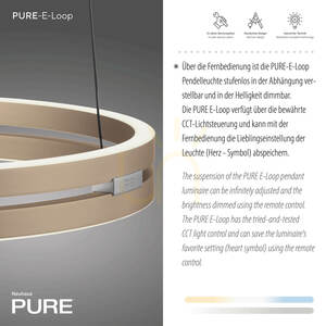 PURE E-LOOP 2550-60 Pendelleuchte aus Messing mit 2 LEDs 3 PURE E-LOOP 2550-60 Pendelleuchte aus Messing mit 2 LEDs small 3