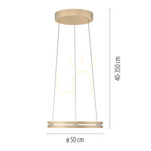 PURE E-LOOP 2550-60 Pendelleuchte aus Messing mit 2 LEDs 7 PURE E-LOOP 2550-60 Pendelleuchte aus Messing mit 2 LEDs small 7