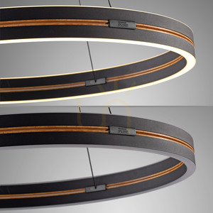 PURE E-LOOP 2551-18 Schwarz 2xLED-Pendelleuchte 20 PURE E-LOOP 2551-18 Schwarz 2xLED-Pendelleuchte small 20