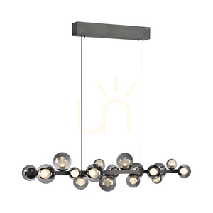 PURE E-POPUP 2557-15 Grau 18xLED-Pendelleuchte small 7