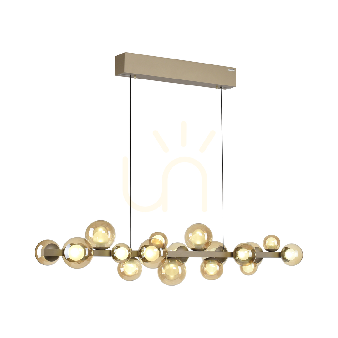 Prüfen PURE E-POPUP 2557-97 Gold 18xLED Pendelleuchte PURE E-POPUP 2557-97 Gold 18xLED Pendelleuchte