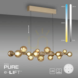 PURE E-POPUP 2557-97 Gold 18xLED Pendelleuchte 12 PURE E-POPUP 2557-97 Gold 18xLED Pendelleuchte small 12