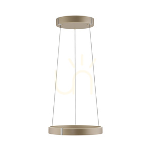 PURE E-CLIPSE 2560-97 Braun 2xLED-Pendelleuchte small 12