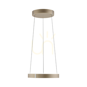 PURE E-CLIPSE 2560-97 Braun 2xLED-Pendelleuchte small 20