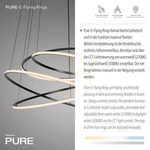 PURE E-FLYING RINGS 2566-15 Grau 1xLED-Hängeleuchte 3 PURE E-FLYING RINGS 2566-15 Grau 1xLED-Hängeleuchte small 3