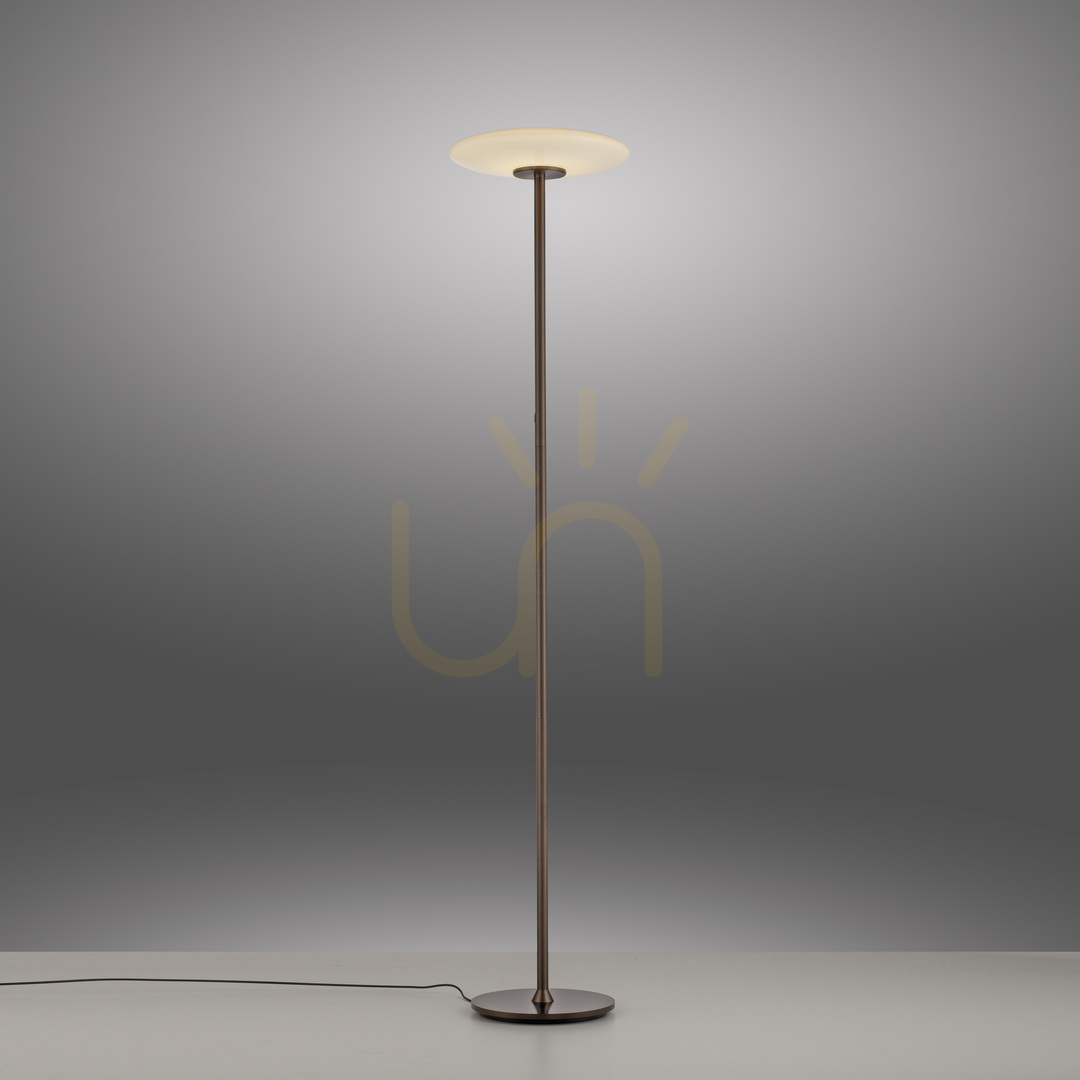 Prüfen PURE VITRUM 481-34 Stehlampe, braun, 2xLED PURE VITRUM 481-34 Stehlampe, braun, 2xLED