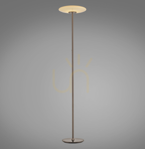 PURE VITRUM 481-34 Stehlampe, braun, 2xLED 0 PURE VITRUM 481-34 Stehlampe, braun, 2xLED small 0