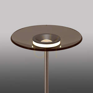 PURE MOON 594-97 Stehlampe, braun, 2xLED small 9