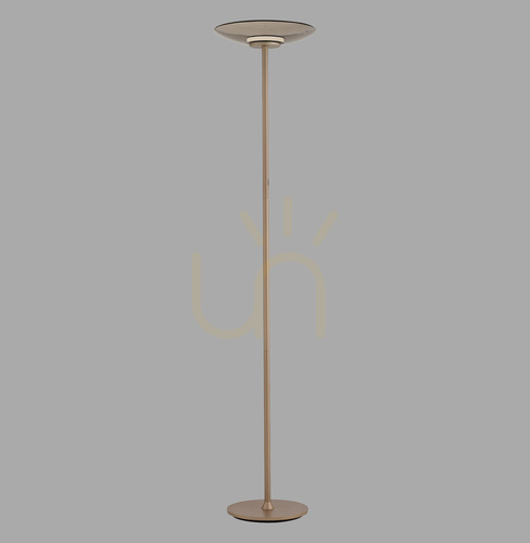 Prüfen PURE MOON 594-97 Stehlampe, braun, 2xLED