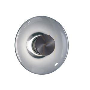 PURE VITRUM 6082-15 Wandleuchte, grau, 1xLED small 10
