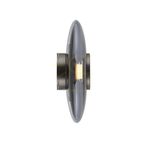 PURE VITRUM 6082-15 Wandleuchte, grau, 1xLED small 16