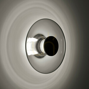 PURE VITRUM 6082-15 Wandleuchte, grau, 1xLED small 25